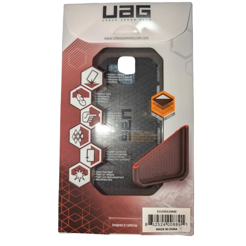 A5. UAG- Urban Armor Gear Outback Case for Samsung Galaxy A6 (2018) - Black